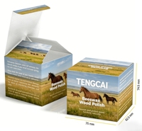 Boîte à cosmétiques en carton blanc écologique pliable avec logo personnalisé, en carton recyclé, pour savon, boîte mystère