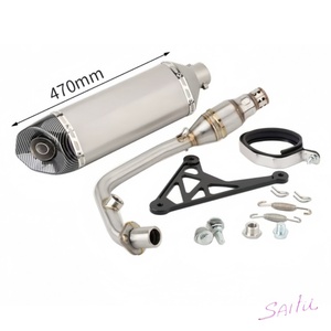 Colección Universal de Silenciadores de Escape para Motocicletas Vespa, Todos los Modelos GTS Sprint <span class=keywords><strong>Primavera</strong></span> 150 300, Accesorios - Product Image 5