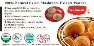 24時間以内の迅速な配達純粋な赤霊芝キノコ壊れた毛穴エキス粉末 - Product Image 2