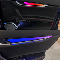 Lumière ambiante LED 64 couleurs pour Ghibli Levante Quattroporte OLIVER, éclairage dynamique intérieur, éclairage d'ambiance en cristal