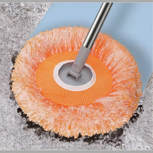 Mopa para limpiar pisos, manos libres, cabezal giratorio mágico, limpieza, lavado de autos, limpiador, mopa giratoria Sunflower - Product Image 5