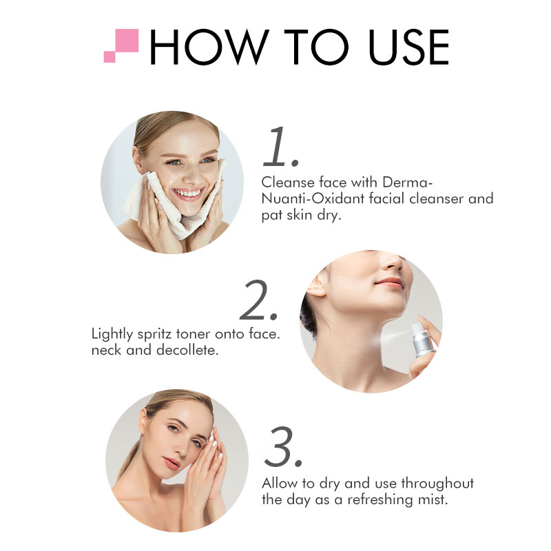 Hot Selling OEM Private Label Moisturizing Organic Pure Rose Water Witch Hazel Face Skin Toner