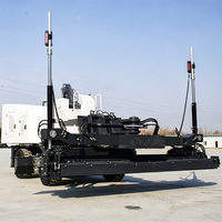 Machine à niveler au laser à commande de vibration automatique Jiubang, puissance 35,5 kW, précision de nivellement de 1,5 mm, flèche de 6 m, laser Leica/Trimble