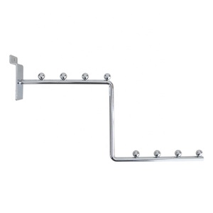 Móc Treo Tường Trưng Bày 3 Bước Mạ Crôm Kim Loại - Product Image 1