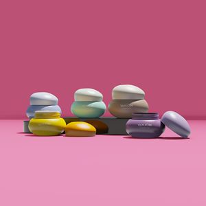 Tarros de Crema Plástica con Colores Emocionales, 100g, Tonos Pastel Relajantes 2026, Cuidado de la Piel para el Bienestar Mental, Diseño que Mejora el Estado de Ánimo - Product Image 1