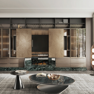 خزانات وحدات قياسية قياسية على الطراز الكلاسيكي في مجموعات JM ، خزانة مطبخ فاخرة حديثة من الخشب الصلب الأبيض - Product Image 2