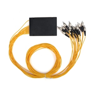 CCTV DVR <span class=keywords><strong>IPVS</strong></span> NVR Splitter 1x16 FC Fibra óptica PLC ABS Tipo de caja 2,0mm 1M FTTH FC/UPC 1:16 G657A1 Monomodo - Product Image 1
