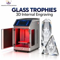 Machine de marquage laser 3D UV IPS-LUV5W E, machine de gravure interne UV pour cadeaux en cristal, gravure de portraits et de logos 3D