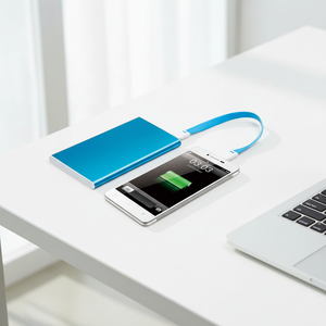 Caricabatterie USB Ultrasottile con Logo OEM, Powerbank Portatile Ultra-Sottile da 5000mAh, Mini Power Bank in Alluminio Sottile da 6000mAh, Power Bank OEM da 5000mAh - Product Image 2