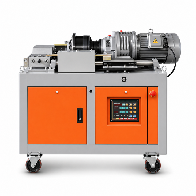 Automatic Hydraulic Thread Rolling Machine High Speed Thread Rolling Machine Rebar Thread Rolling