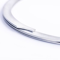 Steel Elastic Retaining Ring Aviation Multi-layer Pressing Flat Steel Wire Sealing Internal Circlip