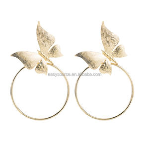 शादी के लिए रे6035 फैशन तितली इयररिंग्स विंटेज गहने - Product Image 5