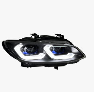 宝马3系M3 E92 E93 2006-2009双色头灯黄色 + 白色DRLS - Product Image 5