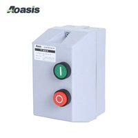 Démarreur de moteur DOL QCX2-12 12A, démarreur magnétique triphasé, protection contre les courts-circuits et les surcharges, 3kW / 4HP, 4kW / 5.5HP