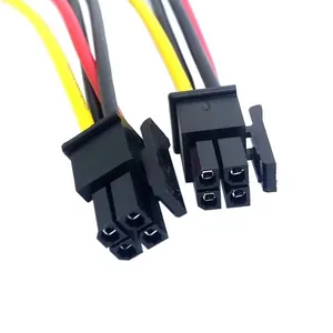 Atx Molex Micro Fit Connector 4pin Mannelijke Naar Mannelijke Voedingskabel 60Cm 2ft 0.6M