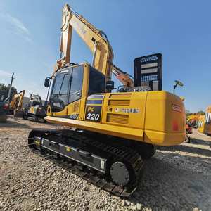 Excavadora de 20 toneladas de Komatsu de segunda mano japonesa, excavadora de 20 toneladas, en stock - Product Image 1