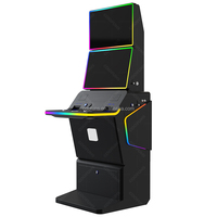 Machine de jeu de compétences à deux écrans de 27 pouces, double borne de jeu Platinum 3, prêt à l'emploi, à vendre
