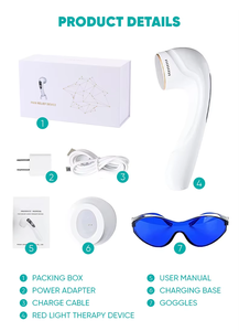 เครื่องเลเซอร์บำบัดสัตว์แบบสองความยาวคลื่น 808 นาโนเมตร สำหรับเนื้อเยื่อชั้นลึก 650 นาโนเมตร สำหรับการรักษาบาดแผล - Product Image 6