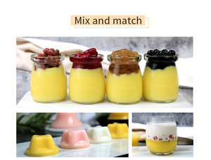 Polvo para Pudín Doking con Sabor a Fresa, Polvo para Pudín de Fresas, Gelatina para Pudín, para Tiendas de Té de Burbujas y Postres - Product Image 6