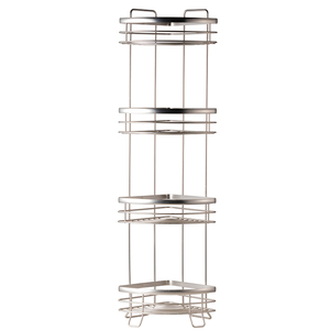Factory Directly 4 Tier Bathroom Shelf Triangle Metal <strong>Free</strong> <strong>Standing</strong> <strong>Shower</strong> <strong>Caddy</strong> Best Bathroom Corner <strong>Shower</strong> <strong>Caddy</strong> - Product Image 1