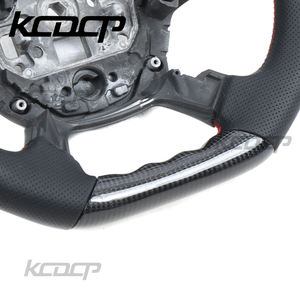 Volant en fibre de carbone pour Ford Escape1 <span class=keywords><strong>Focus</strong></span> ST <span class=keywords><strong>RS</strong></span> Fiesta MK3 <span class=keywords><strong>MK2</strong></span> Led Volant - Product Image 5