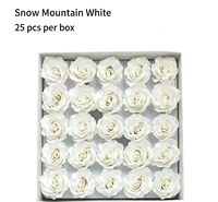 Fleur de savon parfumée Rose Fleur artificielle Boîte cadeau Décoration de mariage Saint-Valentin Fleur de savon