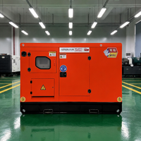 Générateur diesel super silencieux 40 kW, groupe électrogène intelligent insonorisé triphasé 380 V avec ATS pour alimentation de secours industrielle et domestique