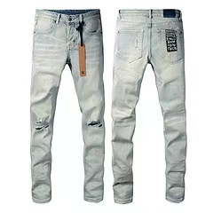 <span class=keywords><strong>Jean</strong></span> en denim <span class=keywords><strong>coupe</strong></span> <span class=keywords><strong>droite</strong></span> S23 avec fentes et taille élastique extensible, <span class=keywords><strong>jean</strong></span> décontracté pour <span class=keywords><strong>homme</strong></span> style américain High Street - Product Image 5