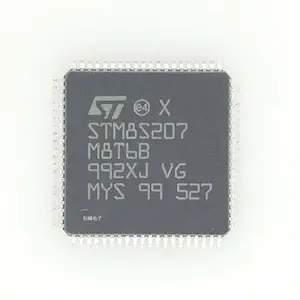 STM8S207M8T6B STM8S207 QFP-80 8-bit microcontroller flash memory chip IC brand new