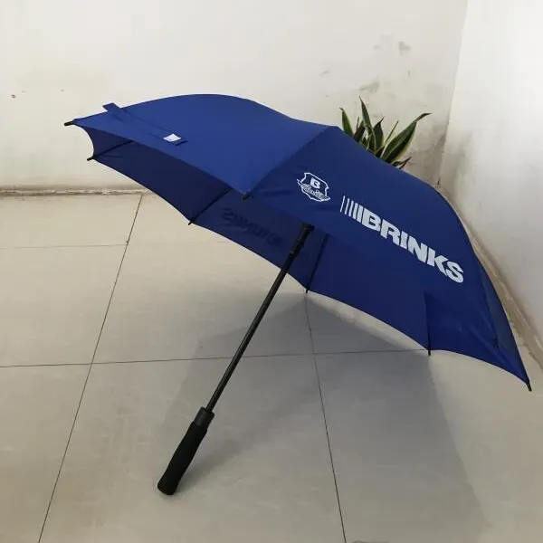 Custom Nieuwe Model Winddicht Regen Gift Golf Paraplu Met Logo Afdrukken Voor Promotie