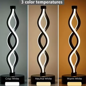 Modern Minimalist Iron Cordless <b>LED</b> <b>Table</b> Lamp, Adjustable Dimmable Desk Lamp with Flexible Gooseneck, Decorative Night <b>Light</b> - Product Image 4