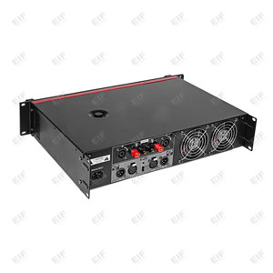 Amplificador de potencia de audio profesional clase H ENG380 de 1200W, 8 ohmios, 2 canales, 2U, carcasa metálica con sistema PA para equipos de sonido. - Product Image 6