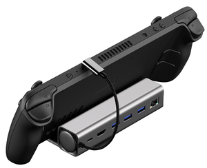 Station d'accueil Steam Deck 6 en 1 USB C, adaptateur multiport type C, hub pour <span class=keywords><strong>console</strong></span> de jeu Steam Deck, PS 4, <span class=keywords><strong>Xbox</strong></span>, Nintendo - Product Image 2
