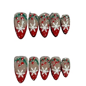 <span class=keywords><strong>Uñas</strong></span> Postizas de Lujo en 3D <span class=keywords><strong>con</strong></span> Diseño de <span class=keywords><strong>Flores</strong></span> Rosadas, <span class=keywords><strong>Uñas</strong></span> de Gel Suave Hechas a Mano, Personalizadas <span class=keywords><strong>con</strong></span> Pedrería, <span class=keywords><strong>Uñas</strong></span> Postizas Ovaladas de Almendra al por Mayor para Dedos - Product Image 5