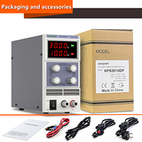 Alimentation CC réglable Wanptek KPS3010DF 300W 30V 10A avec affichage haute précision 4 chiffres pour laboratoire