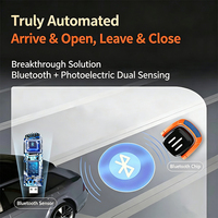 Système de gestion de parking intelligent avec contrôle Bluetooth à distance via application privée automatique, barrière de parking, bloqueur de place de parking, verrou de place de parking