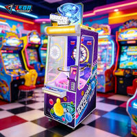Máquina de Juego con Ruedas LED y Marco de Acero Reforzado, Certificación CE, Estable, Funcionamiento Comercial de Larga Duración, Compatible con Logotipo OEM