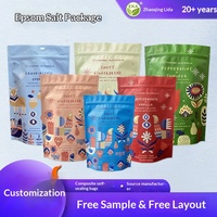 Sac d'emballage personnalisé pour sel de bain de qualité alimentaire à usage industriel exclusif transfrontalier CN LITAT EKA en aluminium coloré brossé