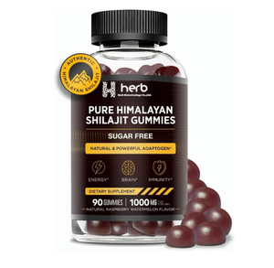OEM/ODMプライベートラベル卸売価格 | より良いエネルギーと免疫ShilajitグミのためのヒマラヤShilajit - Product Image 1
