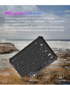 QUNSUO-1003 10.1 Inch Công Nghiệp Cầm Tay Máy Tính Bảng Đa Chức Năng 6GB Với Đầu Đọc Dấu Vân Tay Thiết Kế Gồ Ghề MTK Bộ Vi Xử Lý - Product Image 3