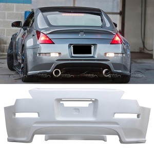 Kit carrosserie de type ING, nouveau pare-chocs arrière avec découpes pour l'échappement pour Nissan 350Z Fair Lady Skyline Z33 2003+ - Product Image 2