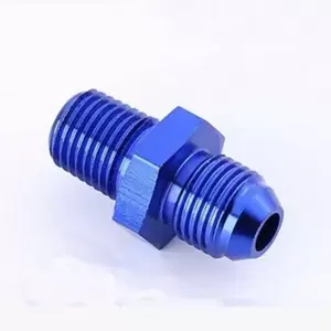 China manufacturer AN8 3/8&#39;&#39; NPT joint oil cooling swivel rotary aluminum joint anodized coupling joint adapter an fitting