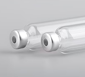 Glass <b>Bottles</b> Cylinder Shape Clear Glass Screw Cap Sealing - Product Image 3