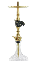 Chicha Premium Dragon, Narguilé Haut de Gamme avec Tige Plaquée Or pour Salons et Clubs. Aucun avis pour le moment.