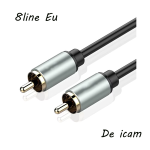 สายเคเบิลภาพและเสียง Europa HDTV HIFI พร้อมปลอกหุ้ม PVC ความยาว 12 เมตร แข็งแรงและรวดเร็วสำหรับไมโครโฟนและแอปพลิเคชัน MP3 - Product Image 1