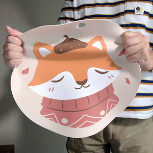 Nuevo mantel individual redondo de silicona con dibujos animados para niños y estudiantes, aislante del calor, antideslizante, impermeable, origen Zhejiang - Product Image 4