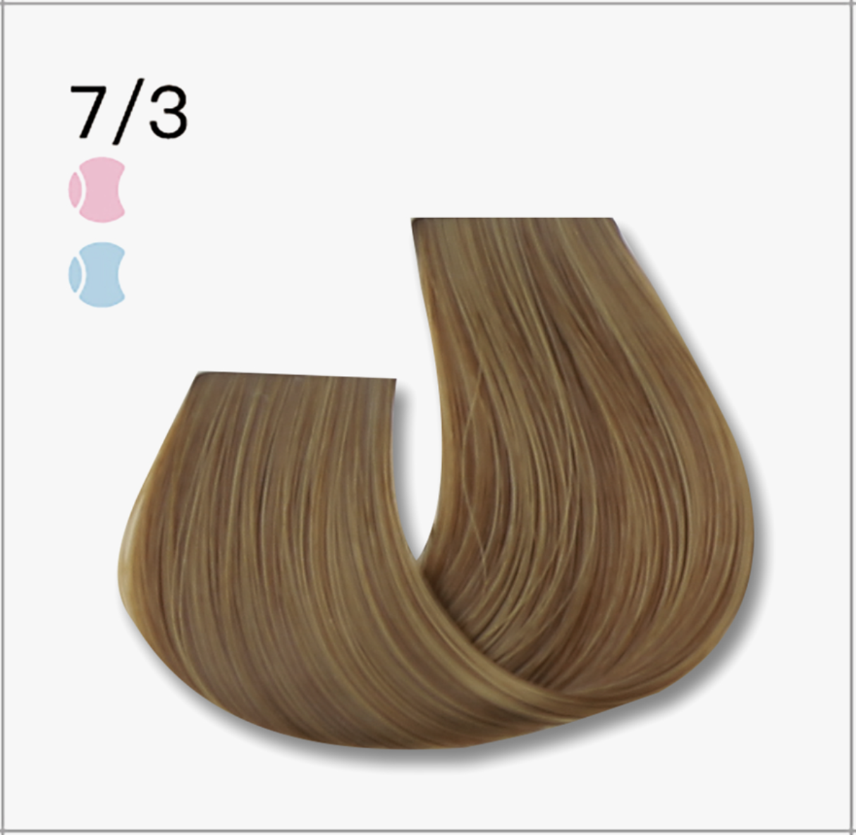 7/3 blond foncé doré