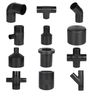 ASTM Hdpe Reducer SewageProducts Fusion Fittings Various Hdpe HDPE Pipes Fittings For Connecting Pipes Welding