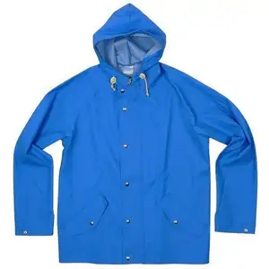 rain cape disposable raincoat 100% waterproof wear Rain suit yellow with hood Marine Rain Coat oxford cloth