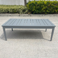 Modernes Outdoor-Terrassen-Sitzgruppen-Set mit Aluminiumrahmen, Garten-Lounge-Möbel